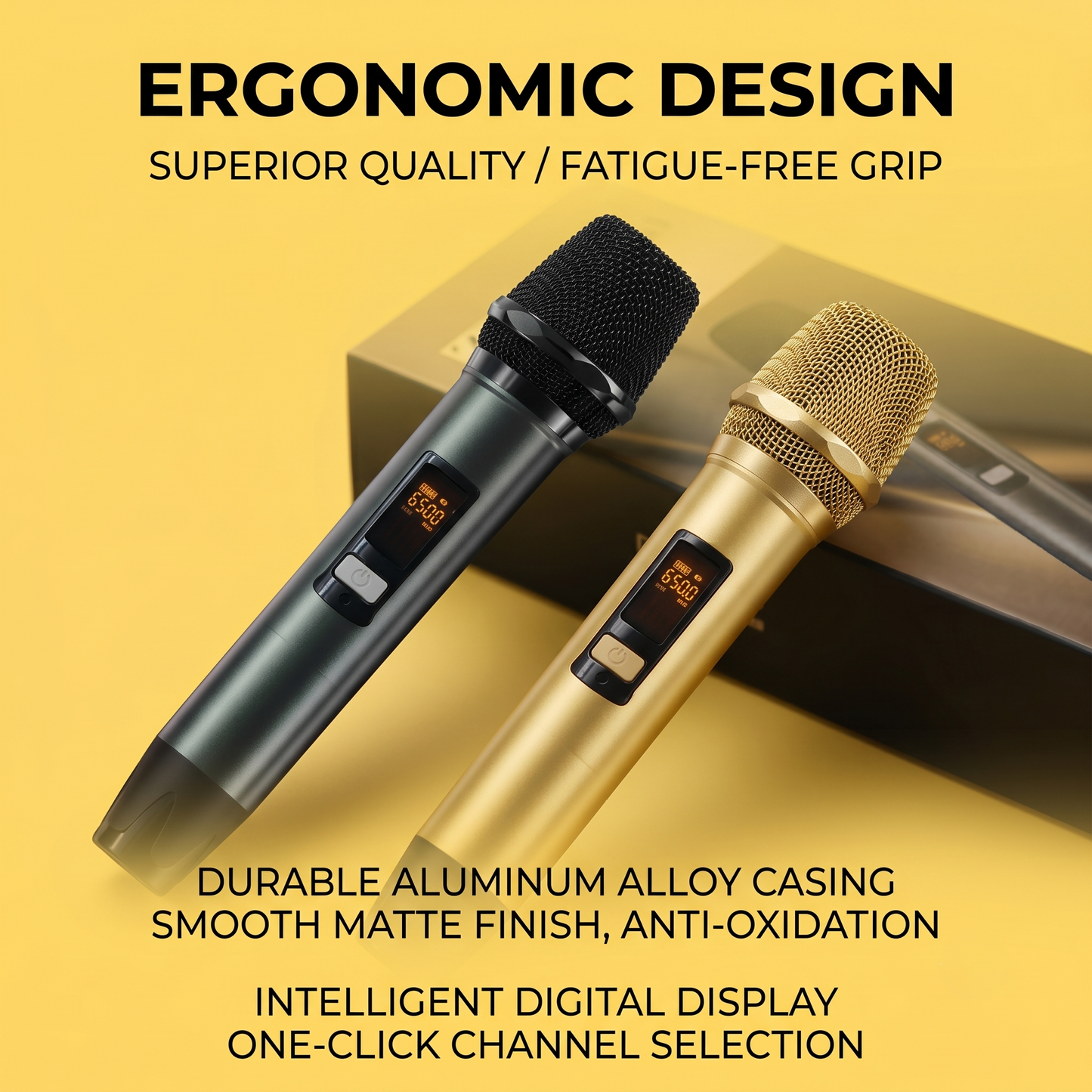 UHF Wireless Microphone Set