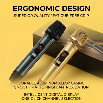 UHF Wireless Microphone Set