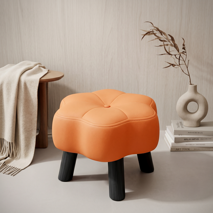 Petal Blossom Ottoman Footstool